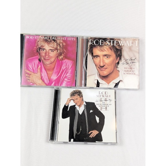 Lot of 3 Rod Stewart CDs – It Had to Be You, As Time Goes By, Greatest Hits - Picture 2 of 3